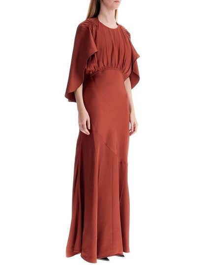 maxi dress eden with cape sleeves - ZIMMERMANN - BALAAN 2