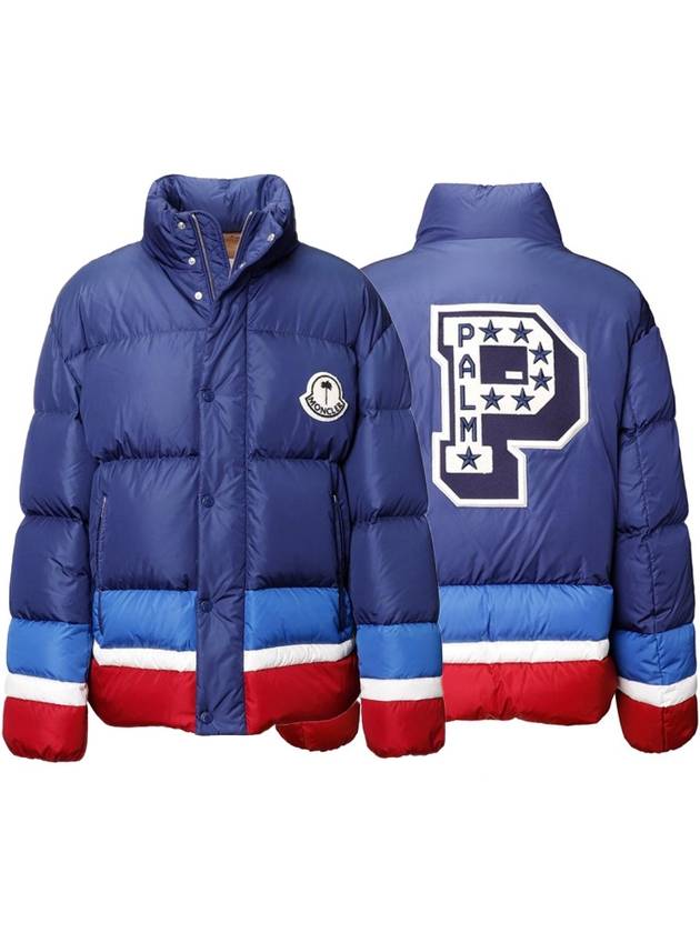 Denneny short down jacket blue - MONCLER - BALAAN 2