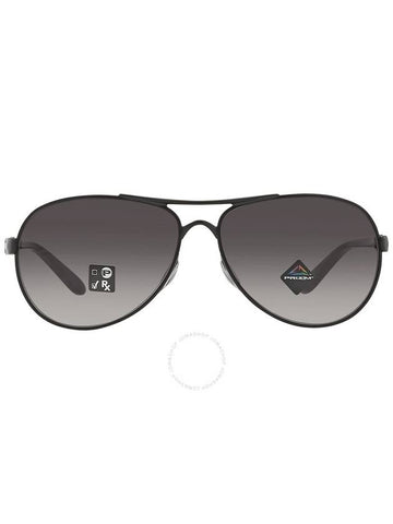 Oakley Feedback Prizm Grey Gradient Aviator Ladies Sunglasses OO4079 407945 59 - OAKLEY - BALAAN 1