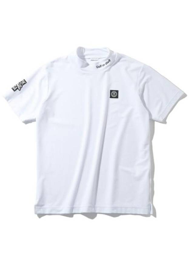 Golf Wear Men s Short Sleeve T Shirt MLM 3B AA07 WHITE - MARK & LONA - BALAAN 2