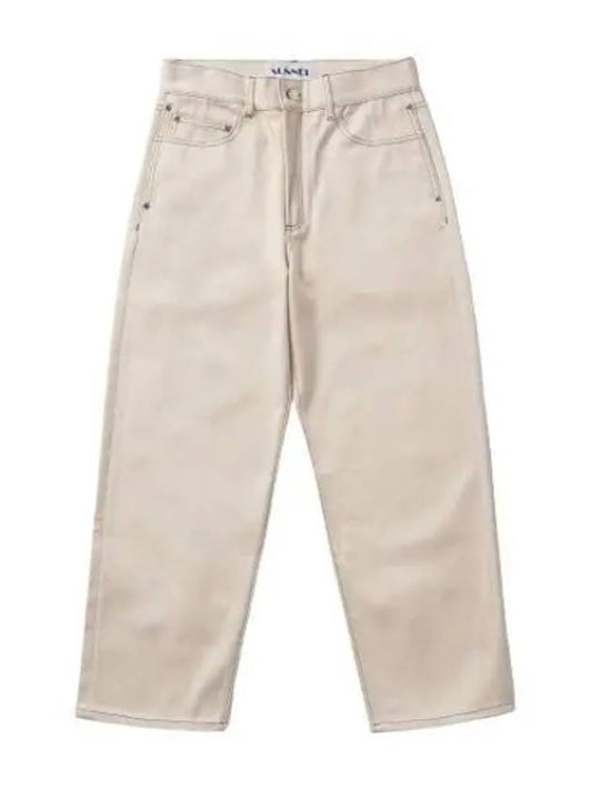 Classic Denim Pants Ecru Jeans - SUNNEI - BALAAN 1