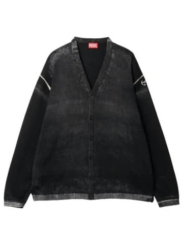 Larens cardigan black - DIESEL - BALAAN 1