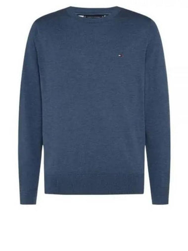 Sweater MW14745 DV1 414 Free FADED INDIGO - TOMMY HILFIGER - BALAAN 1