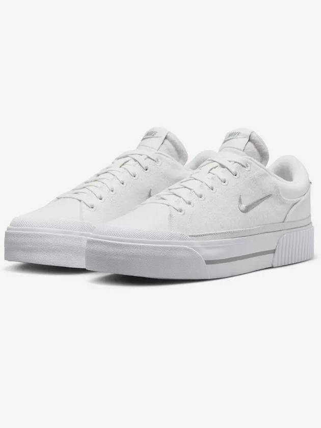 Court Legacy Lift Low Top Sneakers Summit White - NIKE - BALAAN 2