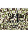 lettering print pattern cotton hooded top - PRADA - BALAAN.