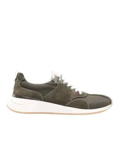 Sprinter Panel Low Top Sneakers Dark Green - THOM BROWNE - BALAAN 2