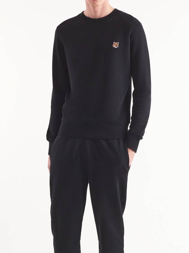 Fox Head Patch Classic Sweatshirt Black - MAISON KITSUNE - BALAAN 4