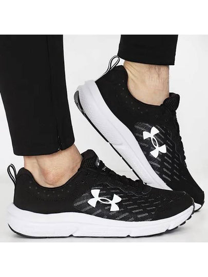 Genuine UA Charged Assert 10 Low Top Sneakers Black - UNDER ARMOUR - BALAAN 2