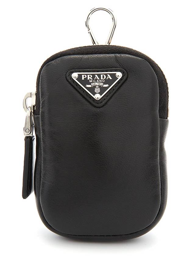 Re-Edition 2005 Padded Nappa Leather Shoulder Bag Black - PRADA - BALAAN 11