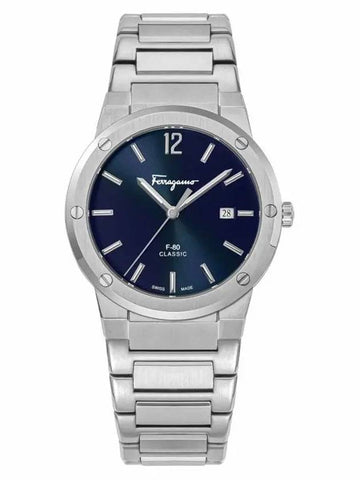 Men's Classic Watch 41mm Navy - SALVATORE FERRAGAMO - BALAAN 1