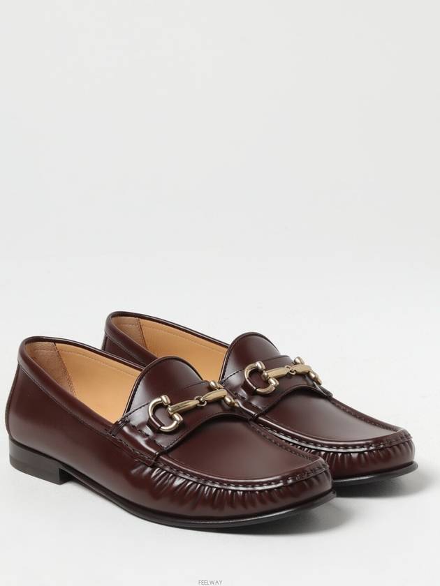 Horsebit Leather Loafers Brown - BRUNELLO CUCINELLI - BALAAN 2