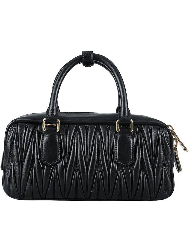 Arcadie Matelasse Nappa Leather Tote Bag Black - MIU MIU - BALAAN 6