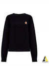 Speedy Fox Patch Comfort Sweatshirt Black - MAISON KITSUNE - BALAAN 2