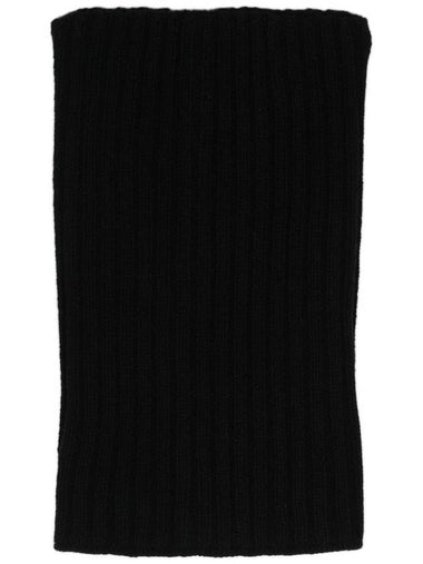 Rick Owens Ribbed-Knit Tube Scarf - RICK OWENS - BALAAN 1