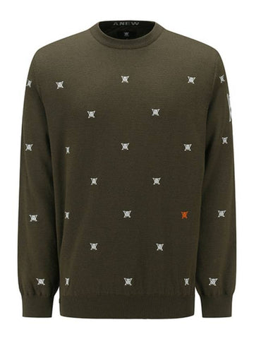 Official M EMBROIDERY PULLOVER SW - ANEWGOLF - BALAAN 1