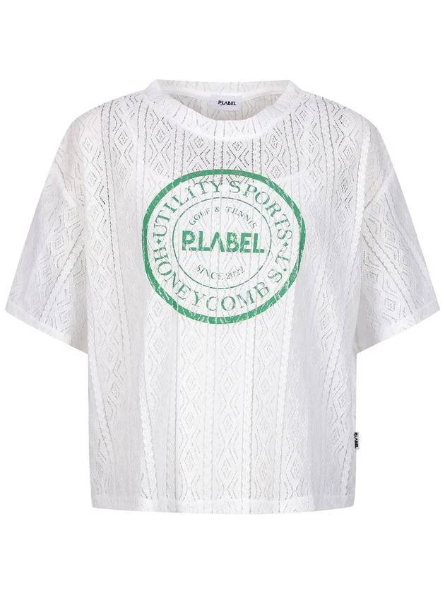 Circle print lace t-shirt tank top set MW4ME423 - P_LABEL - BALAAN 8