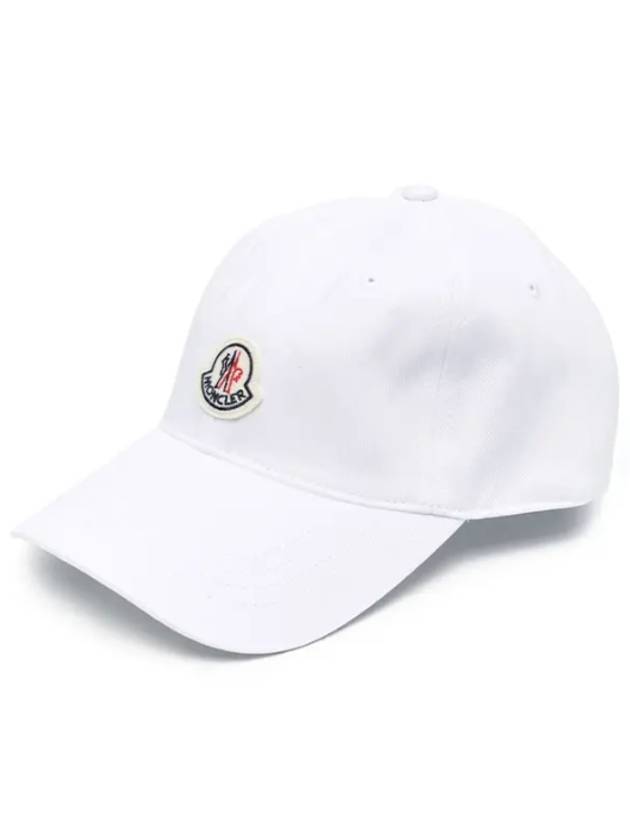 Gabardine Ball Cap Optical White - MONCLER - BALAAN 2