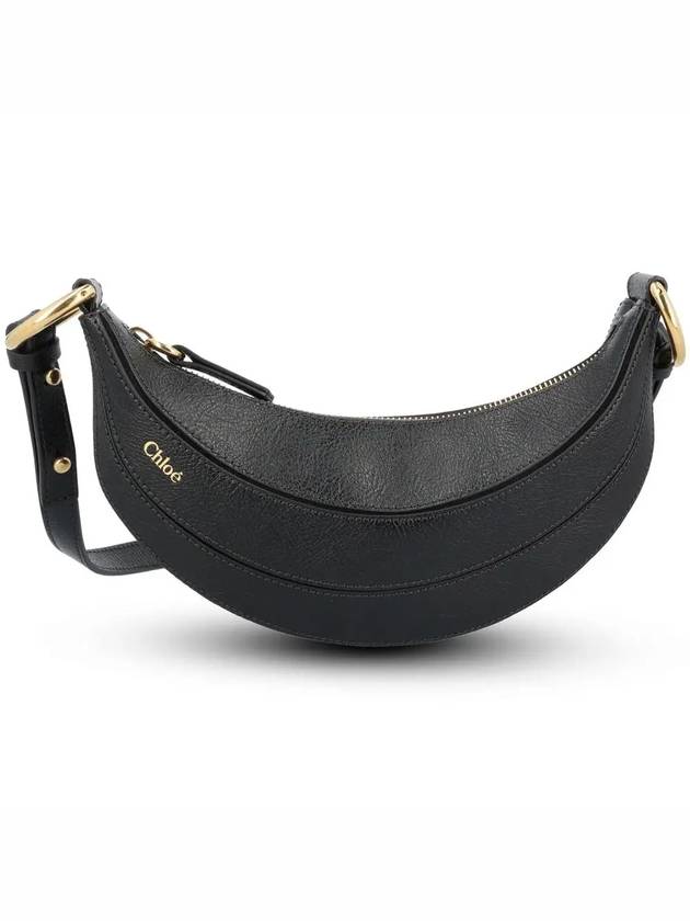 Banana Leather Cross Bag Black - CHLOE - BALAAN 3