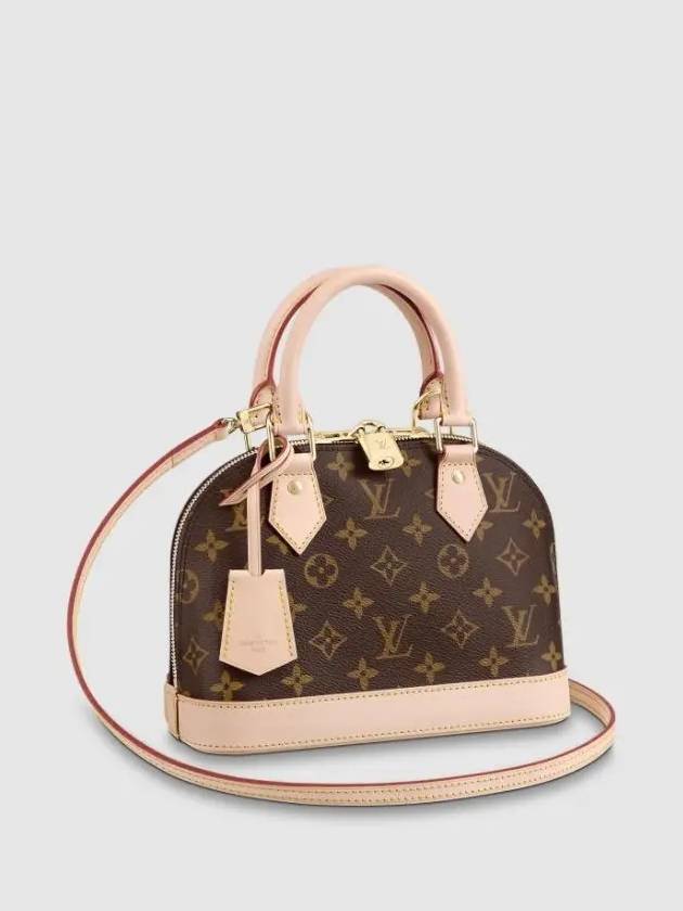 Alma BB Monogram Canvas Tote Bag Brown - LOUIS VUITTON - BALAAN 3