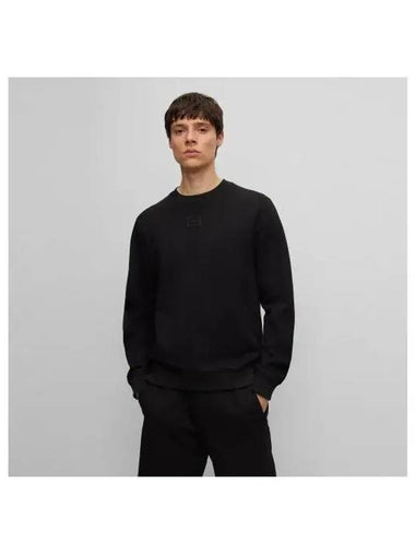 HUGO rubber logo patch sweatshirt50495617 001 - HUGO BOSS - BALAAN 1