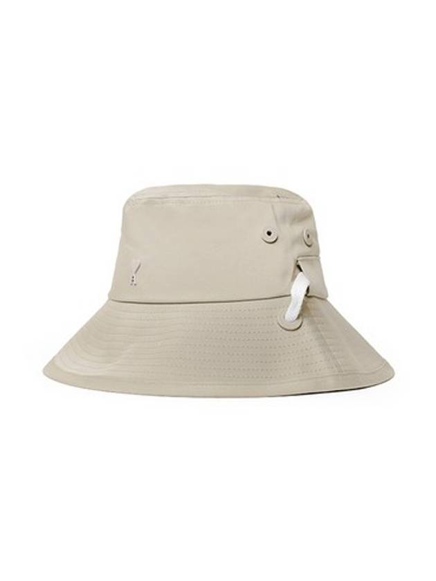 De Coeur String Bucket Hat Light Beige - AMI - BALAAN 2