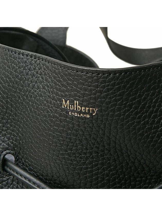 Heavy Grain Millie Tote Bag Black - MULBERRY - BALAAN 8