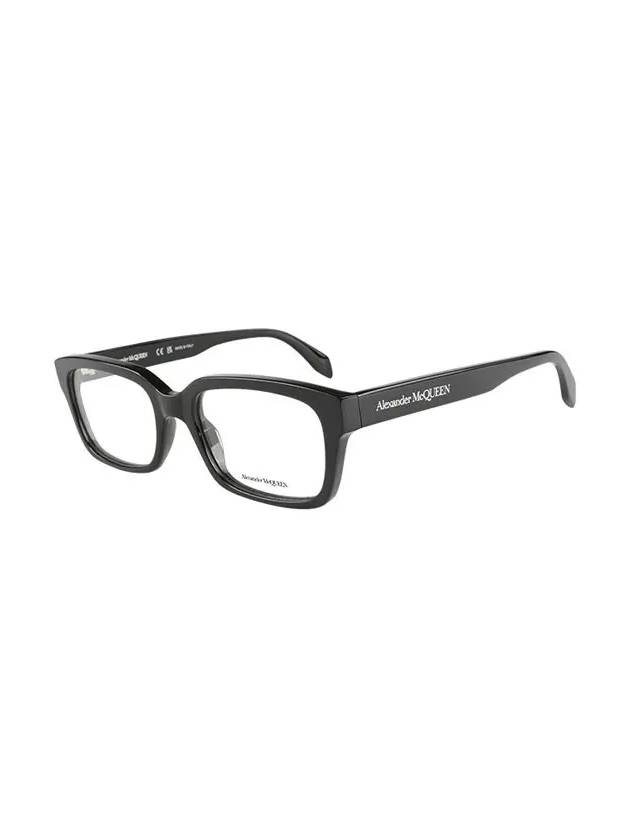 Eyewear Square Acetate Eyeglasses Black - ALEXANDER MCQUEEN - BALAAN 4