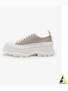 Tread Slick Lace-Up Low Top Sneakers Beige - ALEXANDER MCQUEEN - BALAAN 2