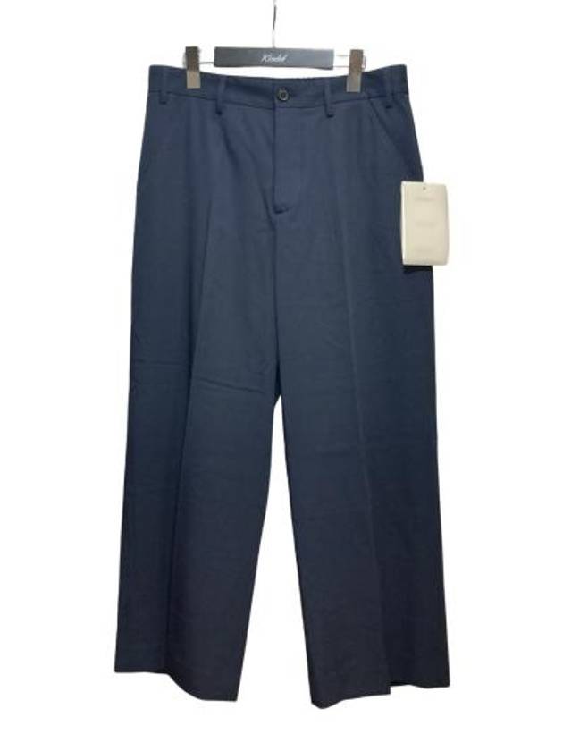 Virgin Wool Straight Pants Navy - OUR LEGACY - BALAAN 2