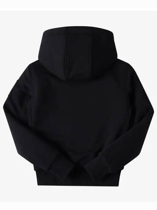 Classic Bunny 3 White Lining Zip Up Hoodie Black - MOOSE KNUCKLES - BALAAN 3