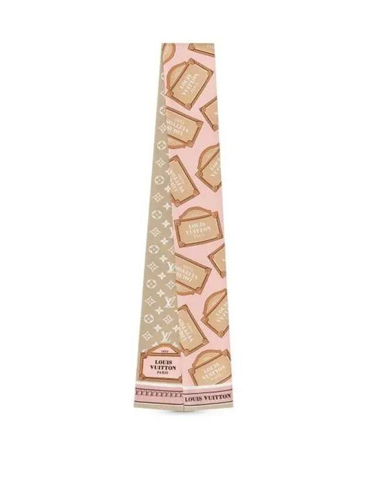 Monopaname Silk Scarf Beige - LOUIS VUITTON - BALAAN 2