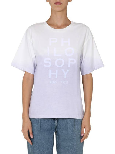 CREW NECK T-SHIRT - PHILOSOPHY DI LORENZO SERAFINI - BALAAN 1