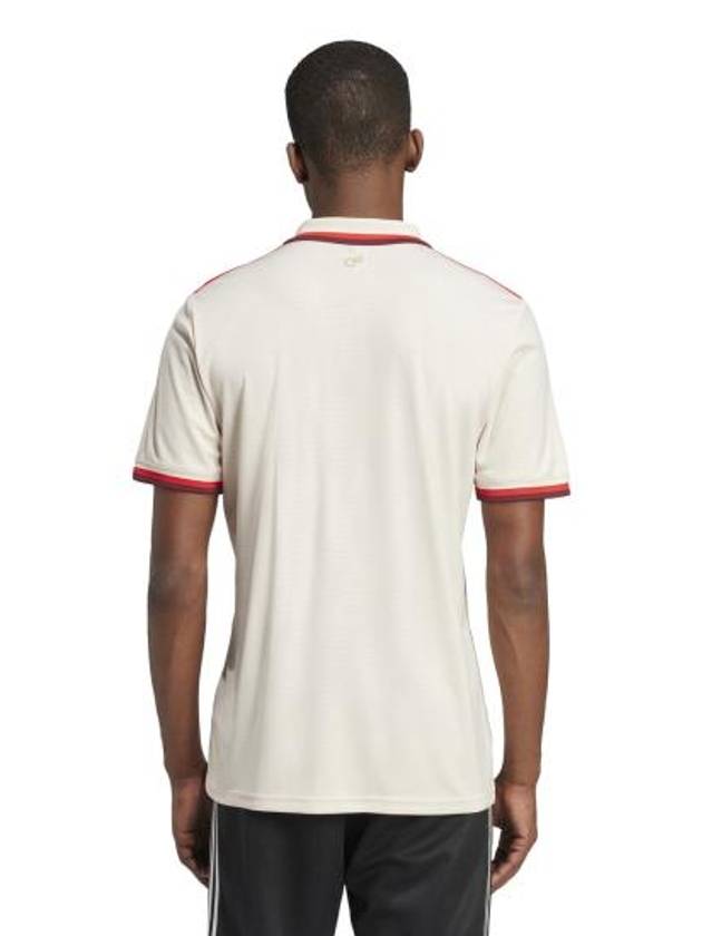 FC Bayern Third Short Sleeve T-Shirt Ivory Red - ADIDAS - BALAAN 3