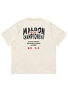 Paradise In Play Championship Graphic T Shirt CREAM - MALBON GOLF - BALAAN 2