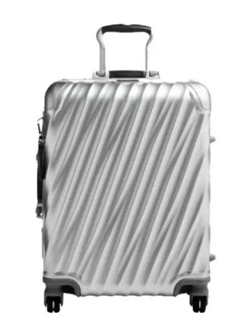 Aluminum Continental Suitcase Silver Travel Bag - TUMI - BALAAN 1