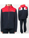 Jeff logo hooded zip-up navy - J.LINDEBERG - BALAAN 2