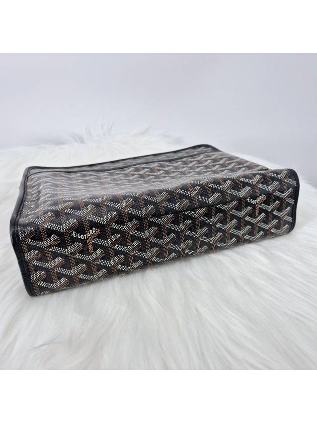 Juvence clutch bag GM size black - GOYARD - BALAAN 6