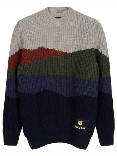 Landscape Crew Neck Knit Top - BARBOUR - BALAAN 2