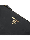 Bandolier Grace Calf Double Zipper Cross Bag 1BH046 - PRADA - BALAAN 8