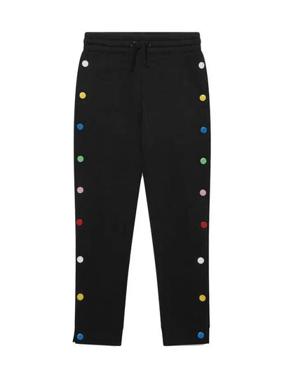 Kids Fleece Button Jogger Pants 603462 SRJ25 1000 - STELLA MCCARTNEY - BALAAN 2