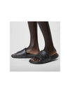 Waterfront Mule Slippers Black - LOUIS VUITTON - BALAAN 1