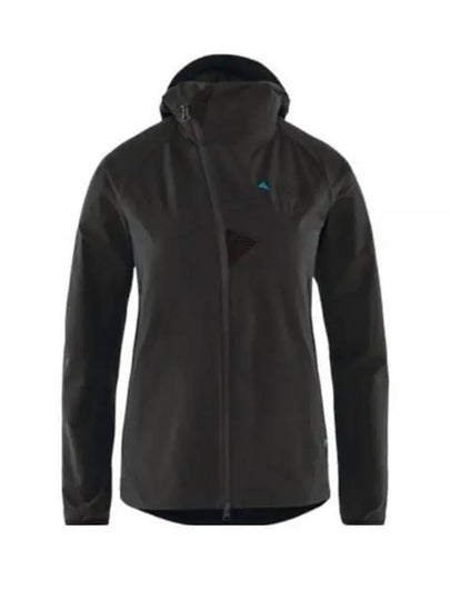 Women's Vanadis 2.0 Wind Stretch Zip-Up Jacket Raven - KLATTERMUSEN - BALAAN 2