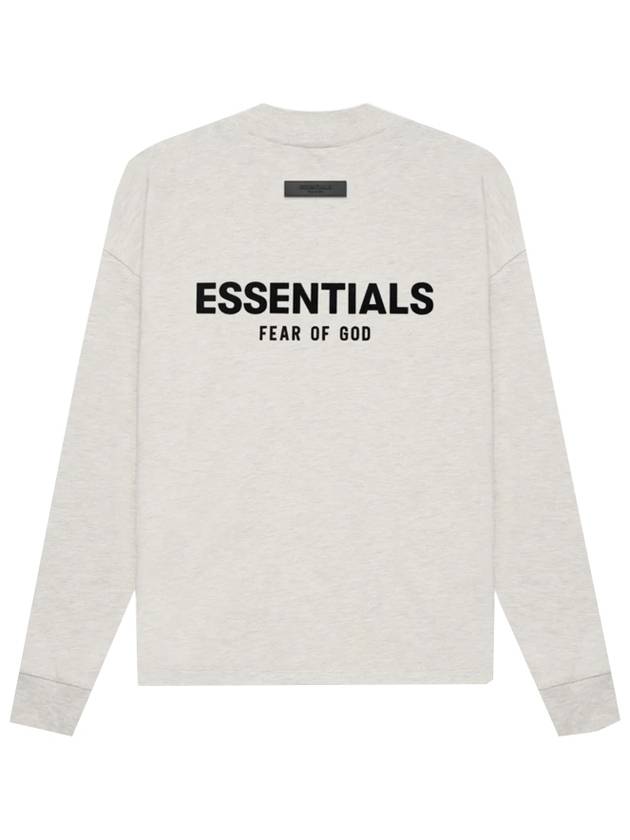 Fear of God Essentials The Core Collection Long Sleeve T Shirt Light Oatmeal - FEAR OF GOD ESSENTIALS - BALAAN 1