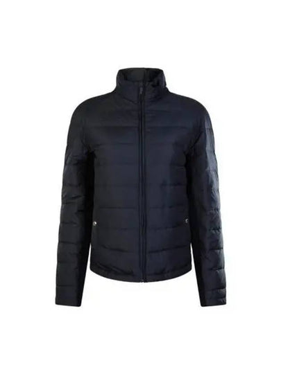 Ultra Light Tech Down 4 Bar Packable Purnel Neck Padding Navy - THOM BROWNE - BALAAN 2