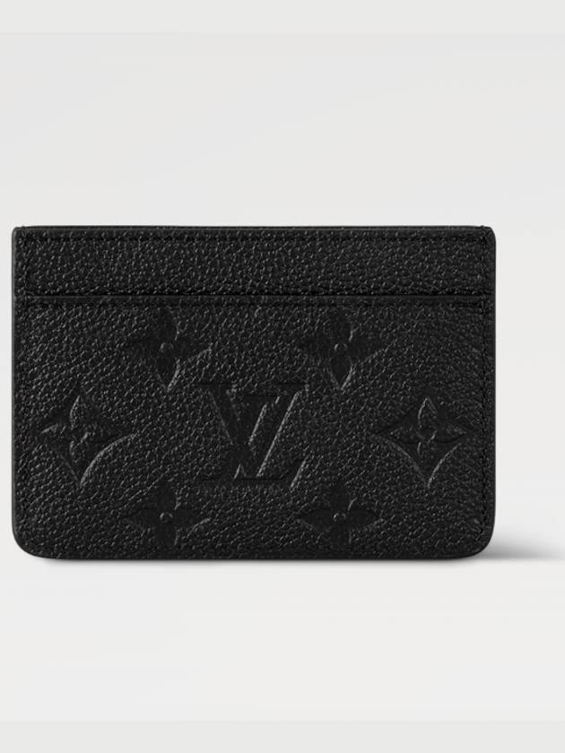 Monogram Empreinte Card Wallet Black - LOUIS VUITTON - BALAAN 6