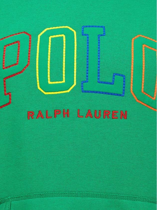 Hooded Sweatshirt 710926600004 Green - POLO RALPH LAUREN - BALAAN 5