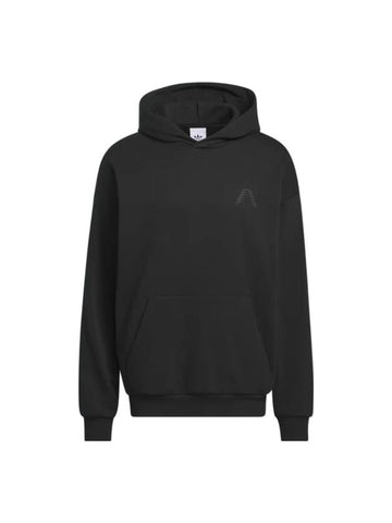 Anthony Edwards 1 Foundation Hoodie Top Black - ADIDAS - BALAAN 1