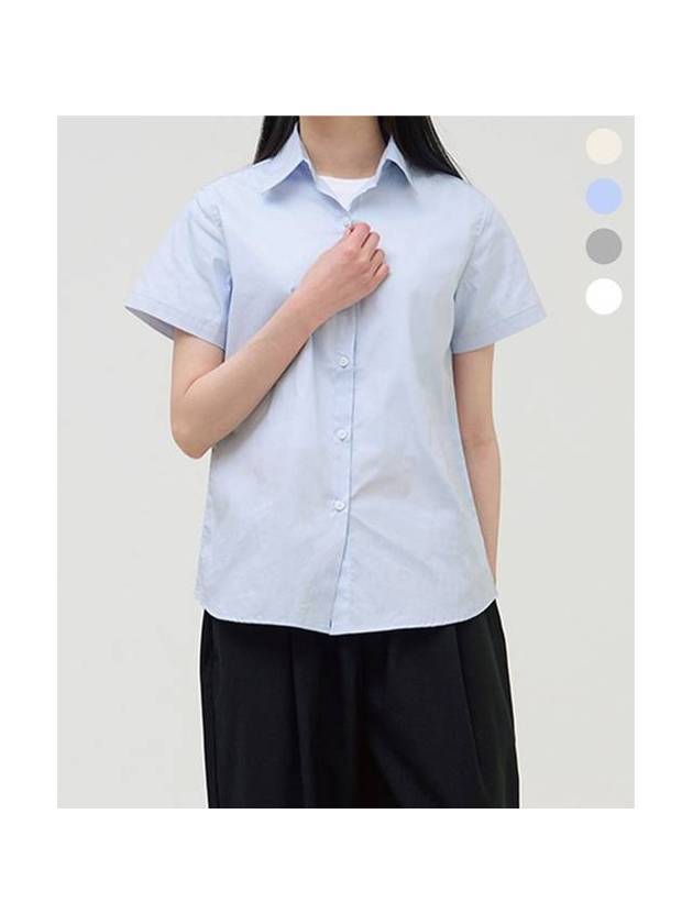 Standard Collar Half Shirt 4 Colors - EXCONTAINER - BALAAN 1