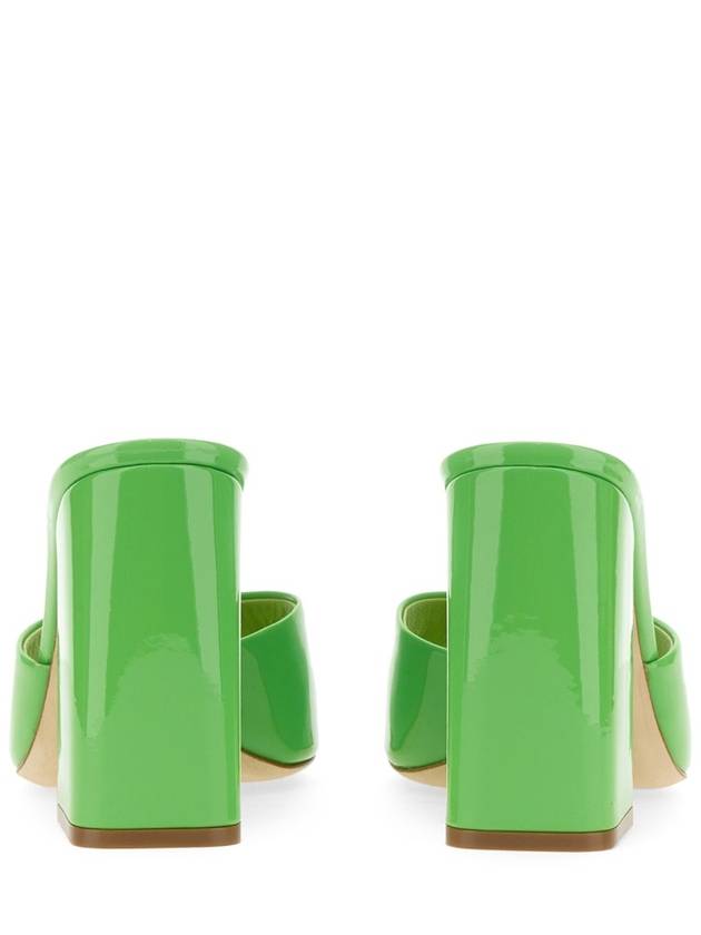 Anja Hill Slippers Kiwi Green - PARIS TEXAS - BALAAN 4