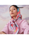 Chevaloscope 90 Scarf Rose - HERMES - BALAAN 4